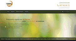 Desktop Screenshot of creditosfera.com